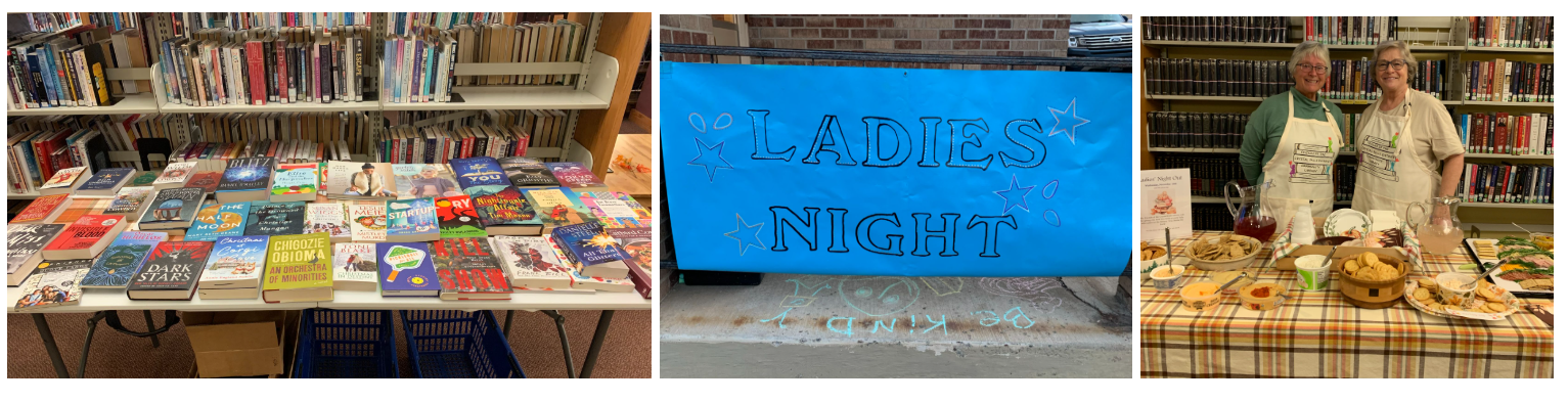 Ladies Night Out (Sign, Books, and Friends)